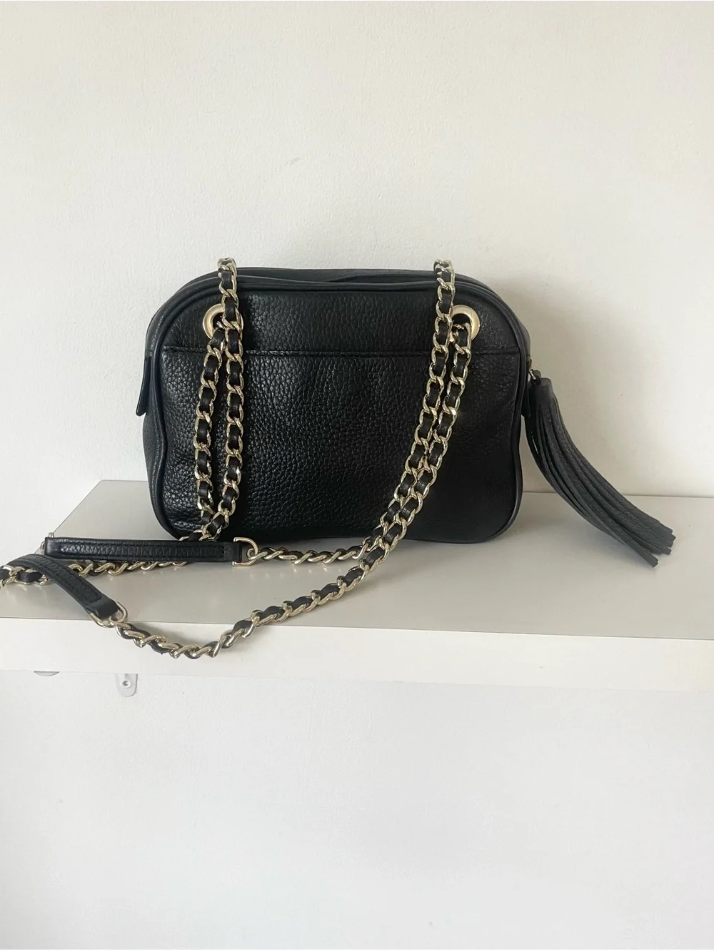 Tory Burch Black Tassel Crossbody Bag